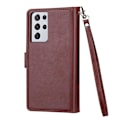 Miniatyrbillede 9 af 11: Samsung Galaxy S21 Ultra - 9-Card Wallet Case Röd
