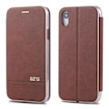 Pikkukuva 1 / 11: iPhone X/XS - Exklusivt Praktiskt Plånboksfodral (YAZUNSHI) Brun