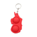 Miniatyrbilde 1 av 10: Enhörnings Fidget Toy / Fidget Leksak / Simple Dimple Röd