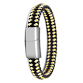 Miniatyrbild 3 av 11: Flerfärgat Flätat Armband Blå-Röd