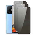 Miniatyrbilde 7 av 10: Xiaomi Mi 11T Anti-Spy Sk�rmskydd HD 0,3mm Svart