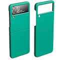 Pikkukuva 7 / 11: Stötdämpande matt fast PC-skal för Samsung Galaxy Z Flip 4 Green