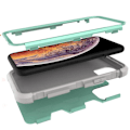 Miniatyrbild 10 av 11: iPhone 11 Pro Max - Stötdämpande Skyddsskal (RUGGED ROBOT) Pink Rosa/Svart