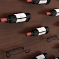 Miniatyrbillede 9 af 11: Exklusivt Vägg Vinställ Champagneställ Ölställ Brun L