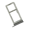 Miniatyrbillede 3 af 11: Samsung Galaxy S9 Reservedel Dual Sim-Kortlæser Silver