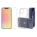 Miniatyrbillede 3 af 11: iPhone 13 Pro Stötdämpande Silikonskal med Skärmskydd Transparent