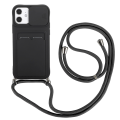 Miniatyrbild 4 av 11: iPhone 12 - Silikonskal med Kortfack Mörkblå