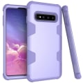 Miniatyrbillede 5 af 11: Samsung Galaxy S10 - Praktiskt Skyddande Skal RUGGED ROBOT Grå/Orange