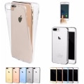 Pikkukuva 4 / 11: Dubbelsidigt Silikonfodral med TOUCHFUNKTION för iPhone 8 PLUS Rosa