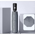 Miniatyrbilde 6 av 11: Gör regniga dagar färgglada - Paraply med flera unika innermönster!  HOUNDSTOOTH BLACK 