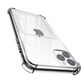 Miniatyrbilde 7 av 10: iPhone 11 Pro - Stötdämpande Praktiskt Silikonskal Transparent Transparent/Genomskinlig