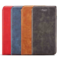 Miniatyrbillede 2 af 11: iPhone 11 Pro Max - Praktiskt Stils�kert Vintage Pl�nboksfodral Brun
