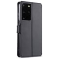 Pikkukuva 11 / 11: Samsung Galaxy S21 Ultra - Plånboksfodral (YAZUNSHI) Blå