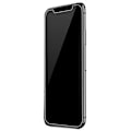 Pikkukuva 8 / 11: iPhone 11 Pro Max 3-PACK Anti-Spy Skärmskydd 9H Svart