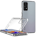 Pikkukuva 2 / 8: Xiaomi Redmi Note 11 Pro 5G - Floveme Silikonskal Genomskinlig