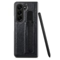 Pikkukuva 8 / 11: Läderfodral med pennhållare för Samsung Galaxy Z Fold 5 Brown