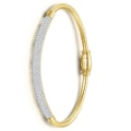 Miniatyrbillede 8 af 8: Exklusivt Stilrent H�llbart Dam Armband Guld