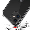 Pikkukuva 5 / 11: iPhone 12 - Silikonskal+Skärmskydd (Tjocka Hörn) Transparent