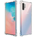 Pikkukuva 1 / 11: Samsung Galaxy Note10 Plus - Stötdämpande Silikonskal Transparent/Genomskinlig