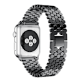 Pikkukuva 6 / 11: Stilren Länk i Rostfritt Stål för Apple Watch 38mm (3/2/1) Silver
