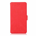Miniatyrbillede 1 af 11: iPhone 15 Plus - Elegant Flip Wallet Skinnfodral Red