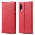 Samsung Galaxy A70 - Stilrent Retro Plånboksfodral Red Röd