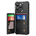 Miniatyrbilde 1 av 11: iPhone 12/12 Pro Kortfodral - Elegant Läder med Maximal Funktionalitet