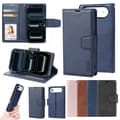 iPhone 17 Air Hanman Miro 2-in-1 Plånboksfodral i Premium PU-Läder Blå