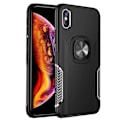 Miniatyrbild 4 av 11: Smart Skal med Ringhållare från LEMAN - iPhone XR Svart Svart