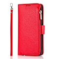Pikkukuva 1 / 11: Plånboksfodral i Mikrofiberläder med Dragkedja - iPhone 15 Red