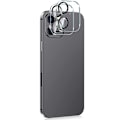 Pikkukuva 6 / 7: Högkvalitativt HD-Clear Ultratunt Kameralinsskydd iPhone 12 Mini Transparent