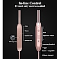 Miniatyrbilde 10 av 11: TOMKAS In-ear Magnetic Earphone With Mic In-lineControl Guld