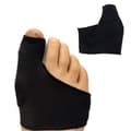 Skyddande Hallux Valgus Stortå Skydd Svart Large