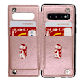 Miniatyrbild 2 av 11: Samsung Galaxy S10 Plus - Praktiskt Skyddande Skal Kortfack Mörkblå