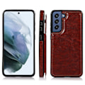 Pikkukuva 8 / 11: Samsung Galaxy S21 FE - Skal med Korthållare Roséguld
