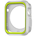 Pikkukuva 1 / 11: iWatch 4/5 - Stilrent Skyddande TPU Skal Grå/Grön 40mm
