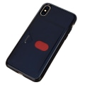 Miniatyrbild 4 av 11: iPhone XR - HANMAN Stilsäkert Smart Skal med Kortfack Svart