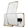 Pikkukuva 5 / 11: Samsung Galaxy A8 2018 - Skyddande Silikonskal (FLOVEME) Röd