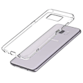 Miniatyrbild 6 av 10: Samsung Galaxy S8 Plus - Stötdämpande Silikonskal från Floveme Transparent/Genomskinlig