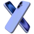 Miniatyrbild 3 av 11: iPhone 16 Plus - Silikonskal med Perfekt Passform Grå