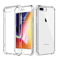 Miniatyrbillede 1 af 10: iPhone 7 Plus - Stötdämpande Skyddande Skal (FLOVEME) Transparent/Genomskinlig