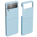 Pikkukuva 11 / 11: Stötdämpande matt fast PC-skal för Samsung Galaxy Z Flip 4 Light blue