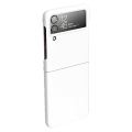 Pikkukuva 1 / 11: Stötdämpande matt fast PC-skal för Samsung Galaxy Z Flip 4 White