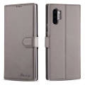 Pikkukuva 3 / 11: Samsung Galaxy Note10+ - Smidigt Plånboksfodral från Yazunshi Brun