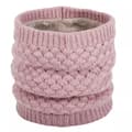 Ringhalsduk Fleece  Varm & Bekväm, Perfekt för Vind Rosa