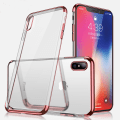 Miniatyrbilde 4 av 8: Effektfullt Skal av mjuk Silikon till iPhone XR Guld Guld
