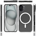 Miniatyrbilde 3 av 11: iPhone 16 Plus - Magnetiskt Skal med Totalt Skydd!