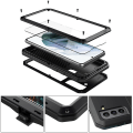 Miniatyrbild 4 av 9: Samsung Galaxy S21 - Aluminium Skal (Heavy Duty) Svart