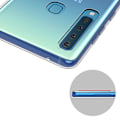 Pikkukuva 2 / 9: Samsung Galaxy A9 2018 - Stötdämpande Silikonskal Transparent/Genomskinlig