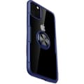 iPhone 11 Pro Max - Praktiskt Skal med Ringhållare (LEMAN) Blå